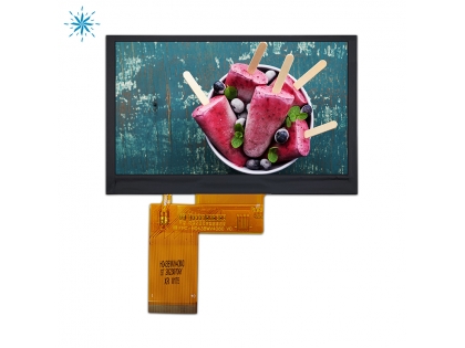 4.3寸高亮液晶屏 1000亮度 800×480 RGB接口 高亮液晶模组